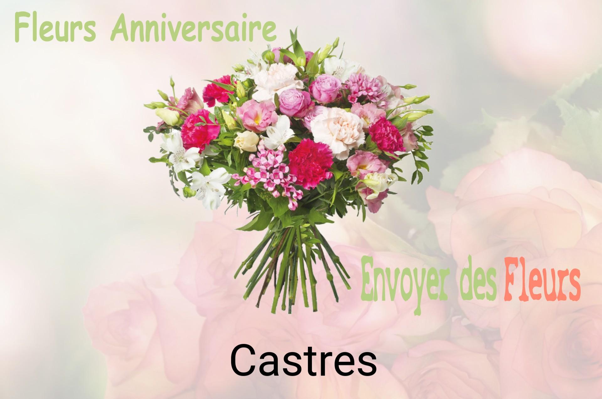 Bouquet de fleurs d’anniversaire livré à Castres